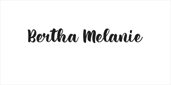 Bertha Melanie Logo