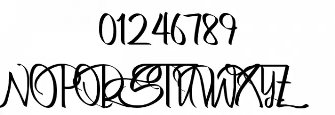 Bertha Regular Font OTHER CHARS