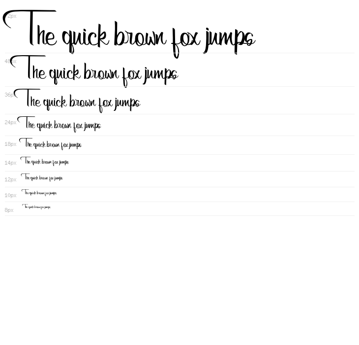 Bertha-Regular Waterfall