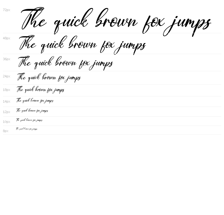 Berthalia Italic Waterfall