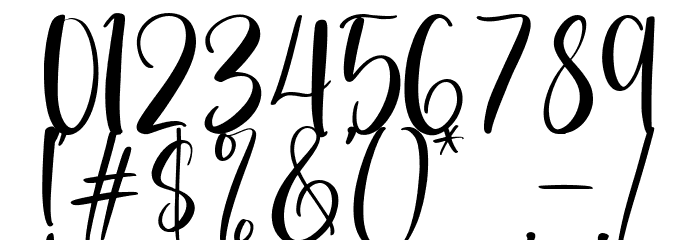 Berthalisa Font OTHER CHARS
