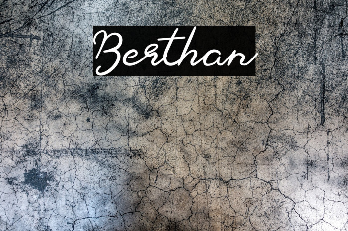 Berthan Example 1