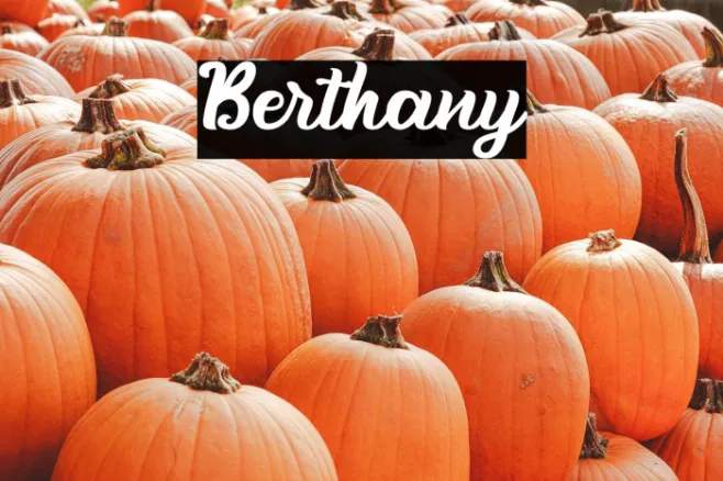 Berthany Example 3