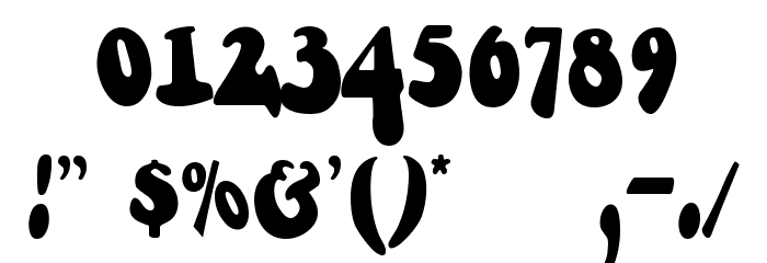 Berthside Font OTHER CHARS