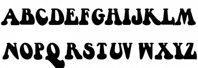 Berthside Шрифта ВЕРХНИЙ