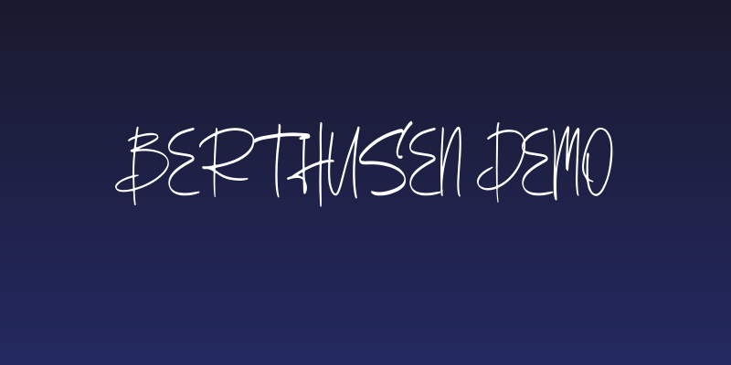 Berthusen Demo Social Header