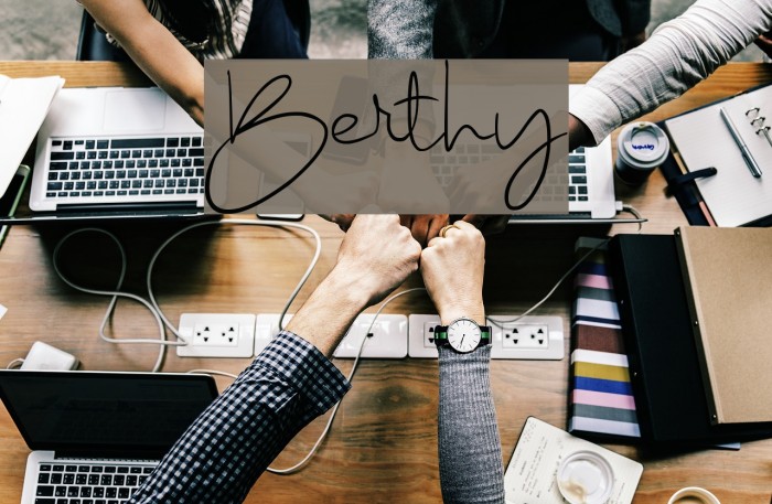 Berthy Font examples