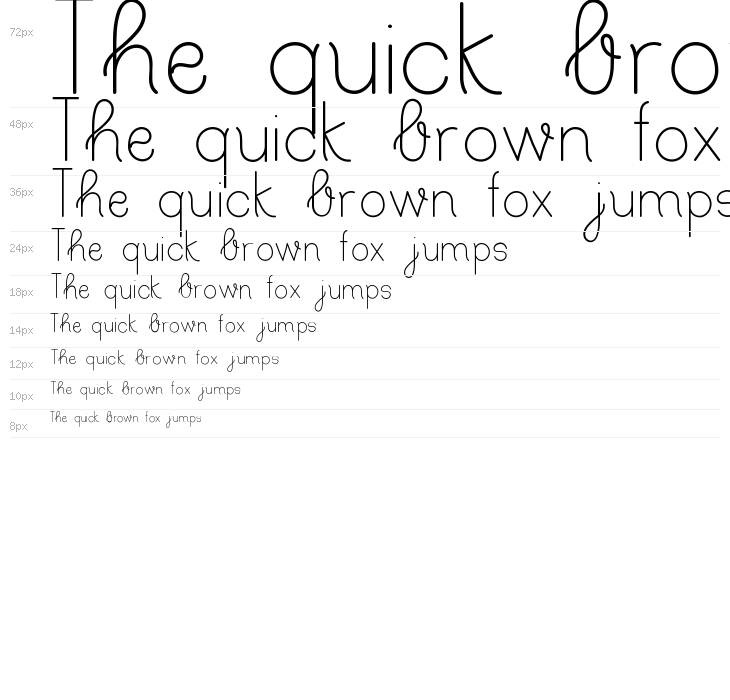 Bertica Regular Waterfall