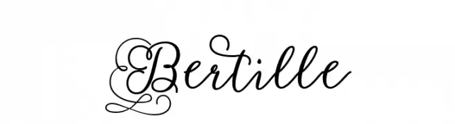 Bertille  नि: शुल्क फ़ॉन्ट्स डाउनलोड