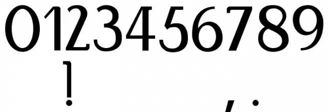 Bertolt Brecht Font OTHER CHARS