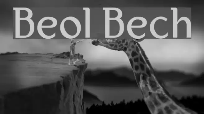 Bertolt Brecht Font examples