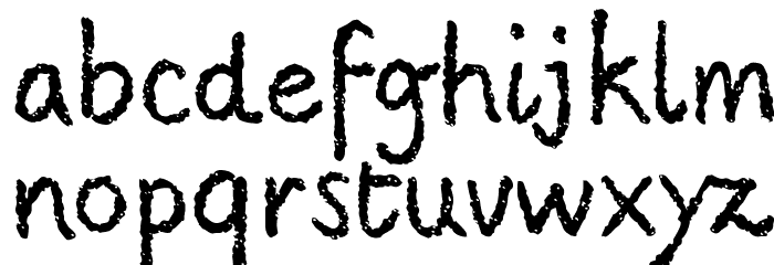 Berton Roman Regular Font LOWERCASE