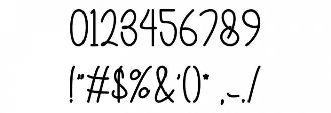 Bertrade Font OTHER CHARS