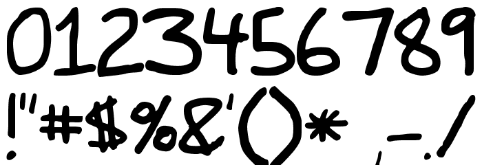 Beryl Font OTHER CHARS
