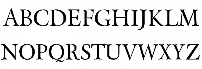 Berylium-Regular 字体 大写