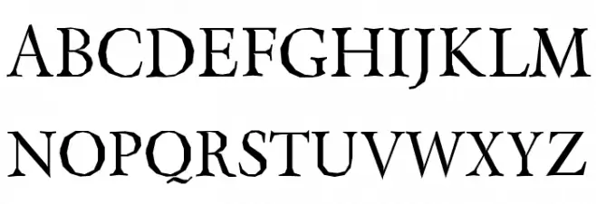 Berylium Caratteri MAIUSCOLE