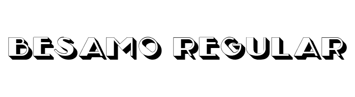 Besamo Regular  免费字体下载