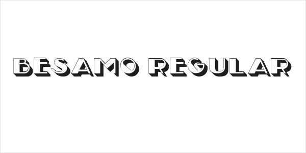 Besamo Regular Logo