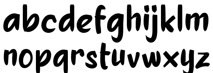 Beshary Font LOWERCASE