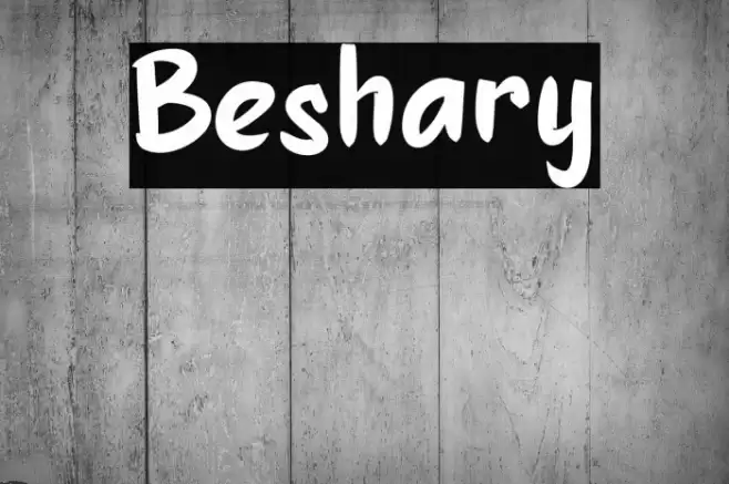 Beshary Font examples