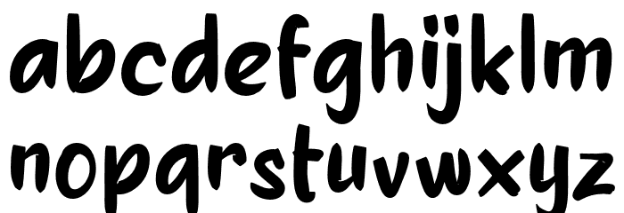 Beshary Font LOWERCASE