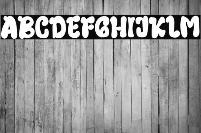 Beside Blinds Font examples