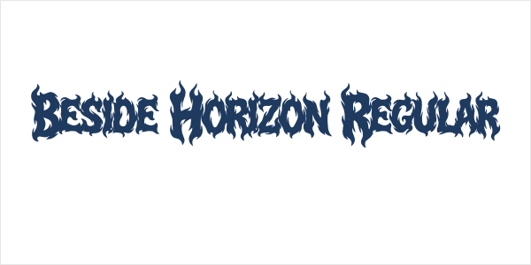 Beside Horizon Regular Logo