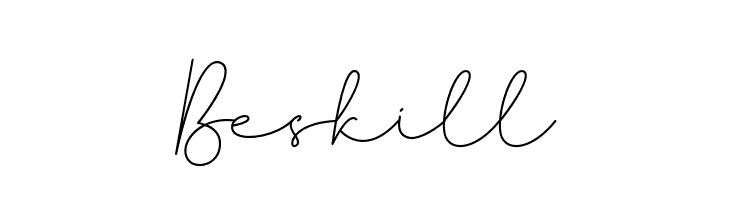 Beskill  Frei Schriftart Herunterladen