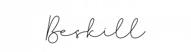 Beskill  Frei Schriftart Herunterladen