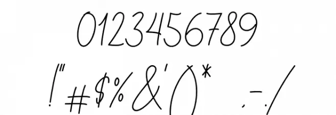 Beskill Font OTHER CHARS