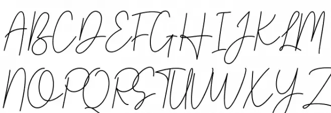 Beskill Schriftart Groß