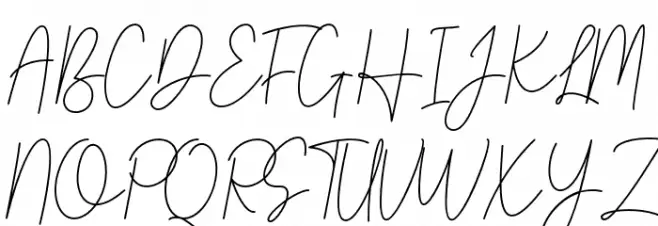 Beskill Schriftart Groß