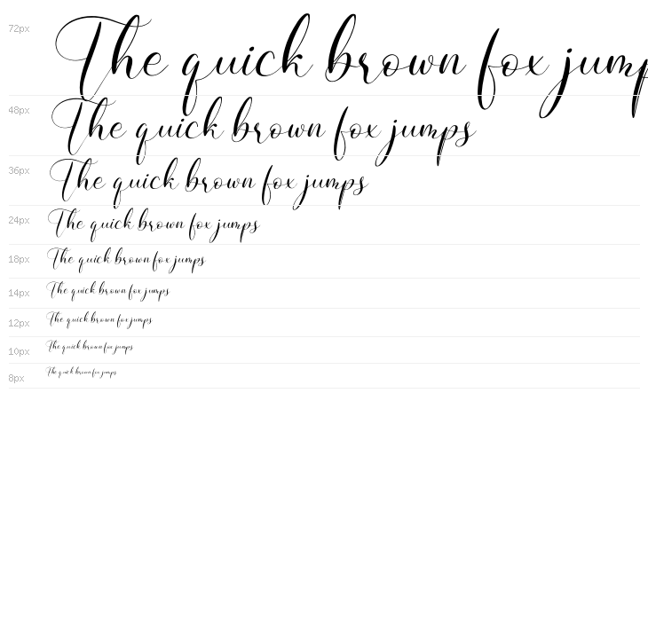 Beslatty Italic Waterfall