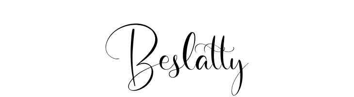 Beslatty  नि: शुल्क फ़ॉन्ट्स डाउनलोड