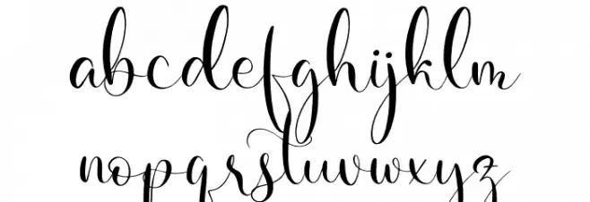 Beslatty फ़ॉन्ट लोअरकेस