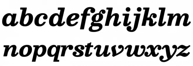 Besley* Bold Italic Fuentes MINÚSCULAS