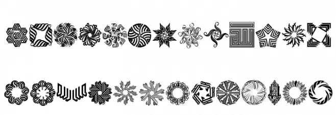 Besmellah 5 Schriftart Groß