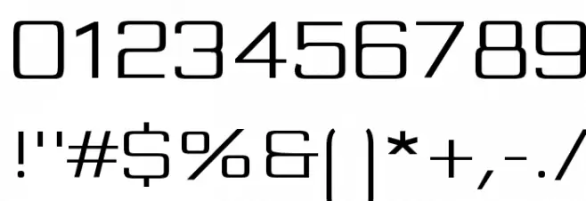 Bespoke LaaDCX2ge- Font OTHER CHARS