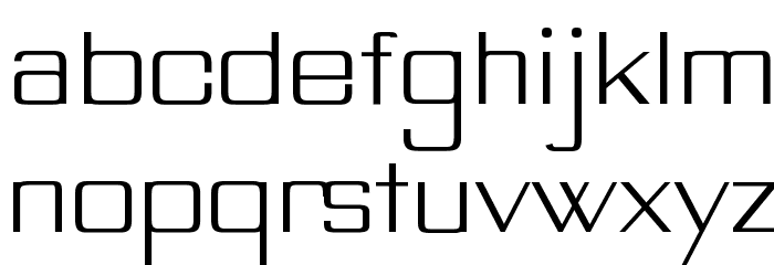 Bespoke LaaDCX2ge- Font LOWERCASE