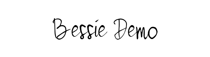 Bessie Demo  नि: शुल्क फ़ॉन्ट्स डाउनलोड