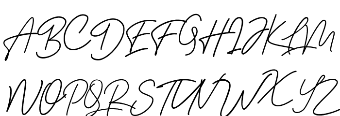 Bessita Handwriting Free Font OTHER CHARS