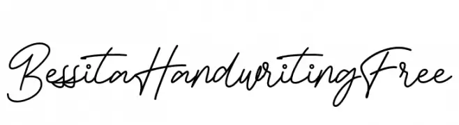 BessitaHandwritingFree 