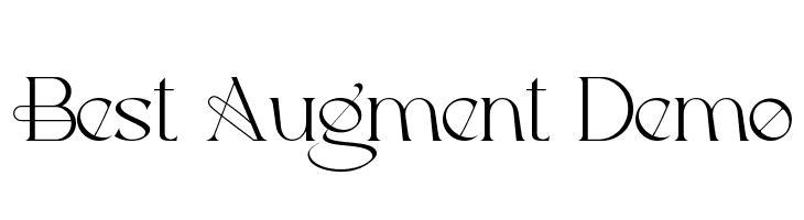 Best Augment Demo  Descarca Fonturi Gratis