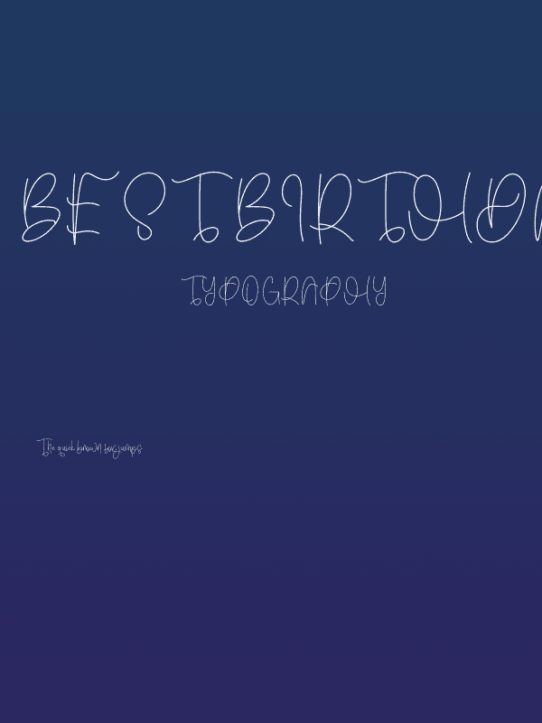 Best Birthday Poster