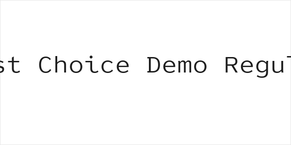 Best Choice Demo Regular Logo