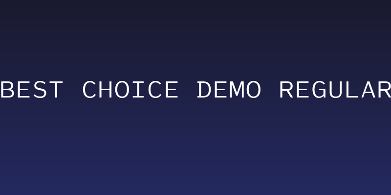 Best Choice Demo Regular Social Header
