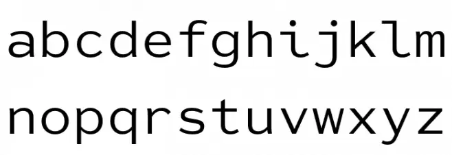Best Choice Demo Regular Schriftart Kleinbuchstaben