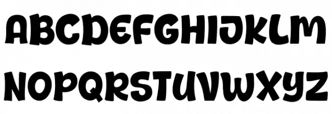 Best Curry Schriftart Groß