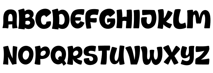 Best Curry Font LOWERCASE
