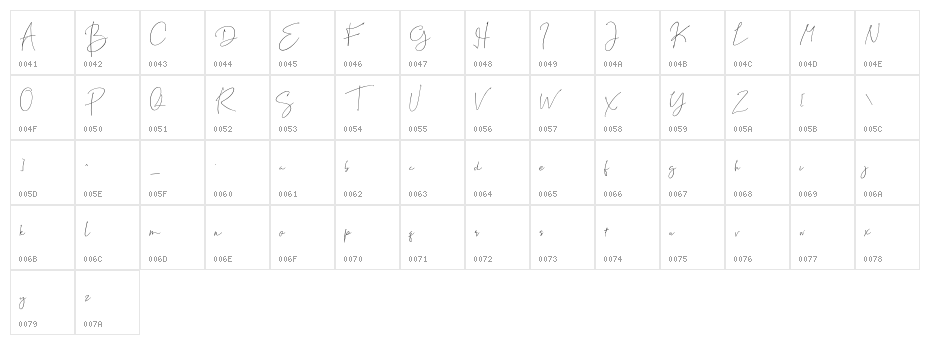 Best Deals Regular Character Map